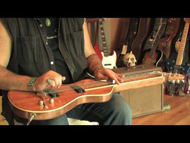 Asher Electro Hawaiian Lap steel demo video By Mountain Cat Guitars