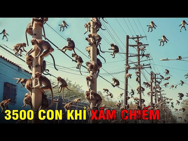 ️Thái Lan Đã Dùng Cách Gì Để Hạ Gục Hàng Trăm Nghìn Con Khỉ Xâm Chiếm Khắp Đường Phố?