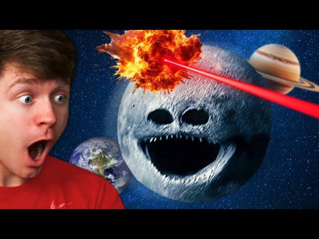 THE MOON WAKES UP in SOLAR SMASH!?