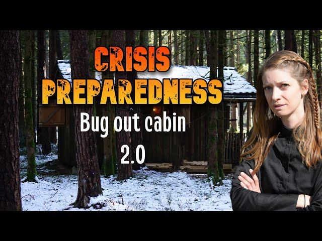 Be prepared️Prepper Cabin - Food for 90 days - Refuge - Crisis preparedness -