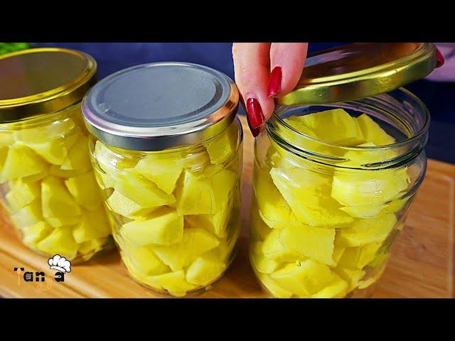 potatoes in a jar last 5 years! you will survive war and famine! canning food in jars! no chemistry!