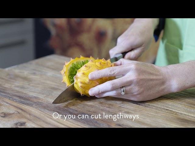 How to Eat Kiwano