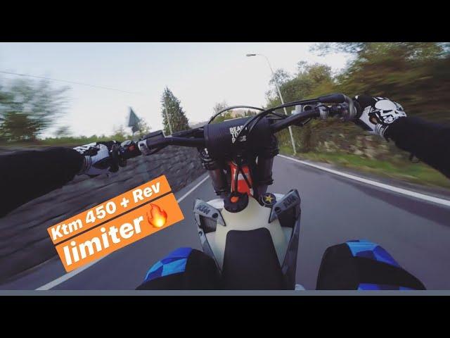 KTM Supermoto 450 + Akrapovic Shorty NoLimits