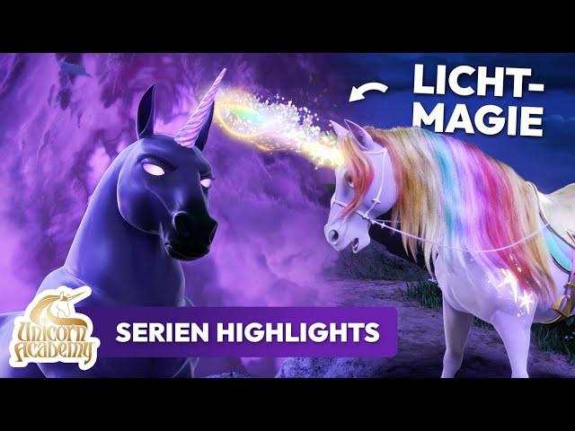 Magischer Einhorn-Kampf  | Unicorn Academy | Zeichentrickfilme für Kinder