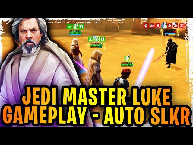 Jedi Master Luke Skywalker Gameplay! Non-Ultimate Full Auto Supreme Leader Kylo Ren!