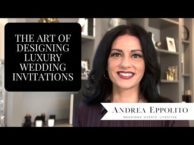 The Art of Designing Luxury Custom Wedding Invitations - Las Vegas Wedding Planner