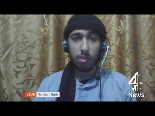 Why does UK view us as a threat? - British jihadist fighter | Channel 4 News