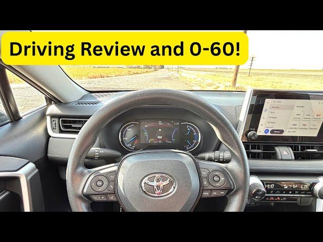 2025* Toyota RAV4 | Driving Review and 0-60