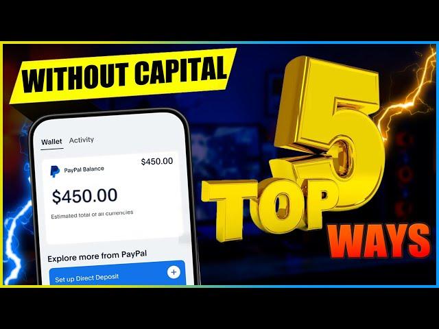 Top 5 Ways to Make Money Online 2024 !