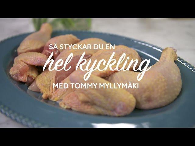 Se & gör: så styckar du kyckling