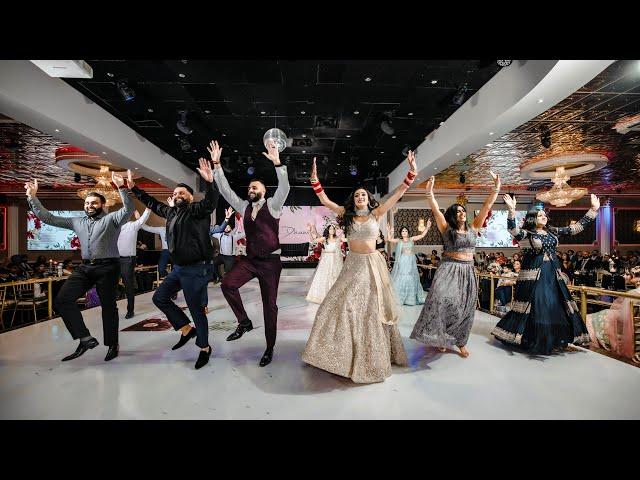 EPIC Reception Dance Performance | Mandeep & Raman | Vancouver Wedding 2023 |