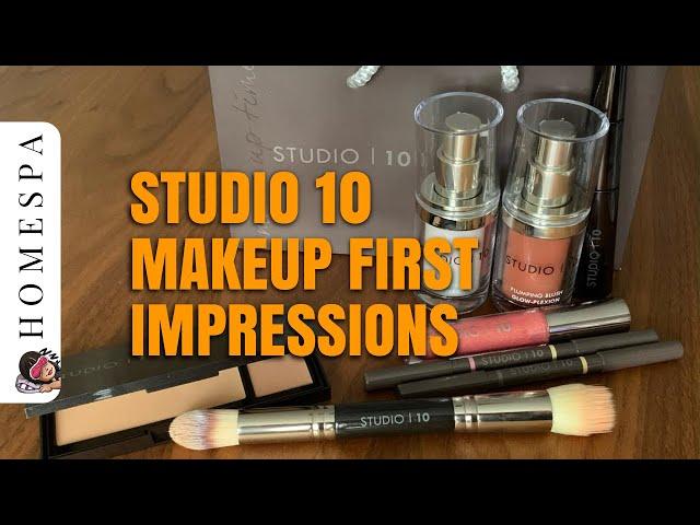 Makeup chat - Swatching Studio10 Makeup. Vegan, Cruelty/Gluten/Alcohol & Fragrance Free #gifted