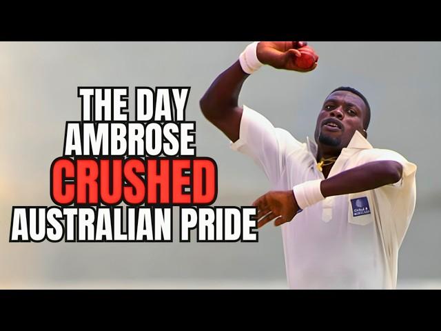 When Curtly Ambrose Brought a Nation to Its Knees.