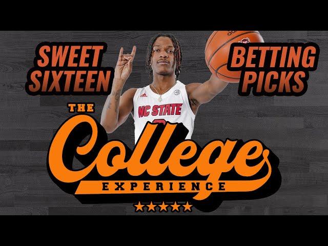 SWEET 16 PICKS, Picking Every March Madness Game ATS - NCAA Tournament College Basketball Experience