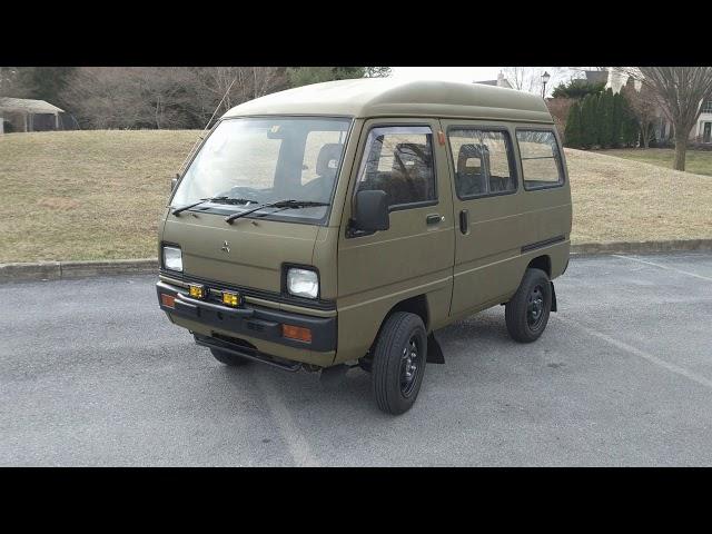 1990 Mitsubishi Minicab NX Van - walk around