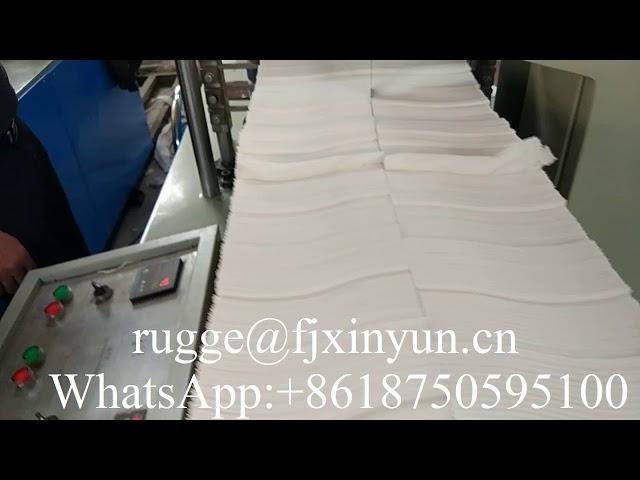 Automatic folding napkin tissue paper making machine