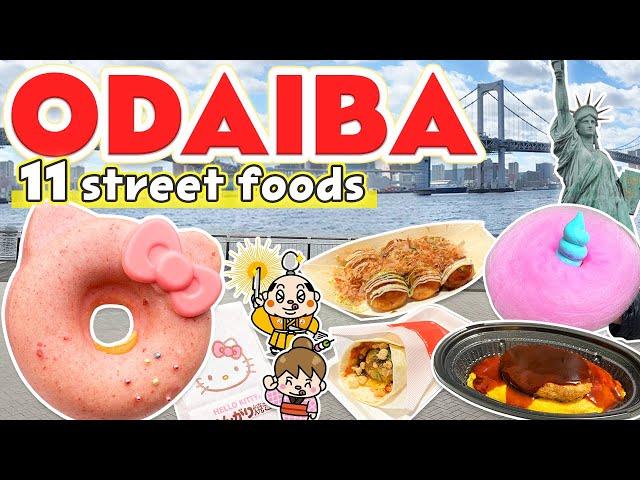 Odaiba Tokyo Street Food Tour / Japan Travel Guide