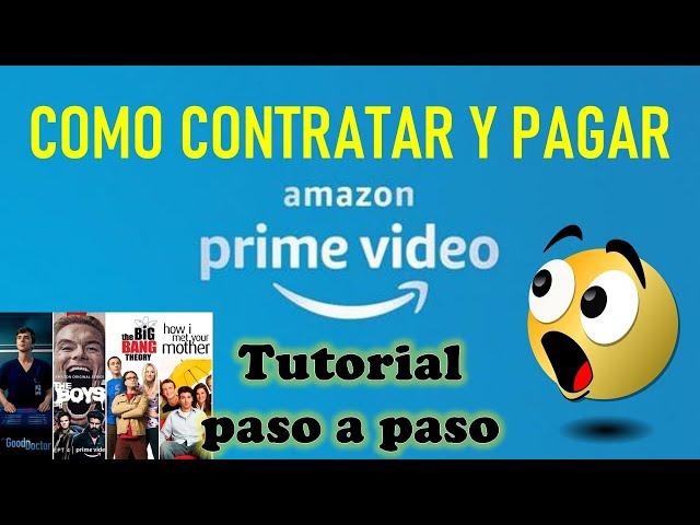 Como contratar AMAZON PRIME VIDEO en Colombia pagando con tarjeta MOVII