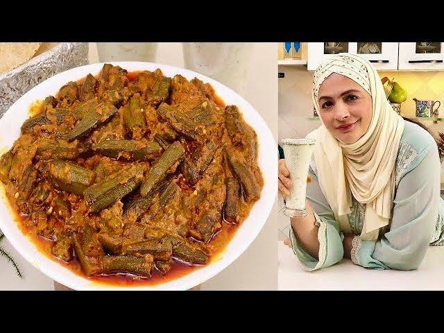 Smokey Tandoori Bhindi Aur Masala Chaas Recipe by Cooking with Benazir