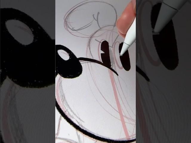 Drawing Wallace & Gromit in 1930s rubberhose cartoon style #steamboatwillie #cuphead#drawingtutorial