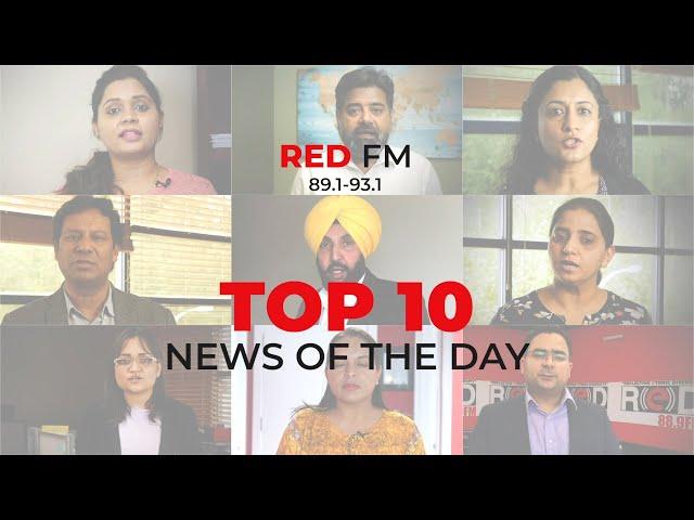 RED FM: BC Top 10 News of the Day