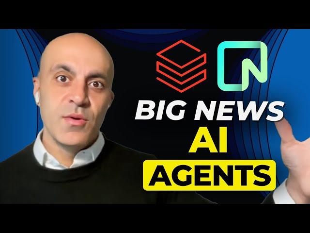 Big News for AI Agents: Databricks CEO on Buying Neon for $1 Billion