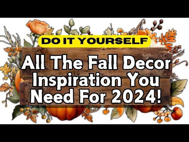 FALL 2024 Kick Starter! Beat The Heat With 20 Home Decor Ideas