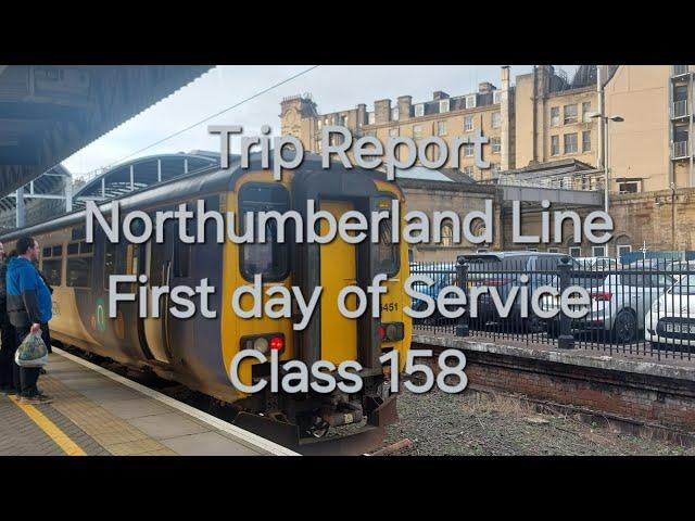 Trip Report on Britain's Newest Rail Line | The Northumberland Line | Inaugural First Day