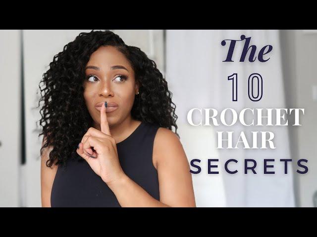 THE SECRETS YOU NEED TO KNOW ABOUT CROCHET HAIR| LIA LAVON