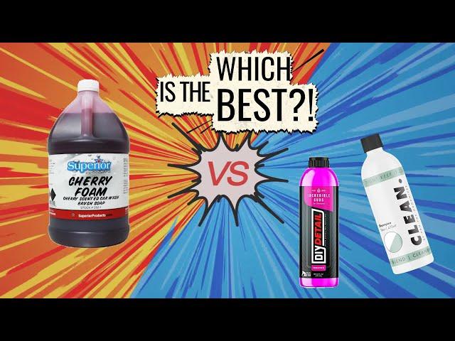 Clean by Pan Shampoo vs DIY Incredible Suds: Can They Replace Cherry Foam By Superior?