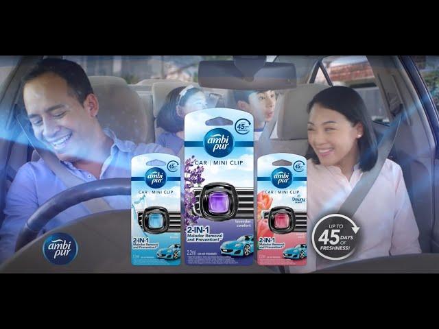 Ambi Pur Car Clip Freshener - Removes 5 major odors!