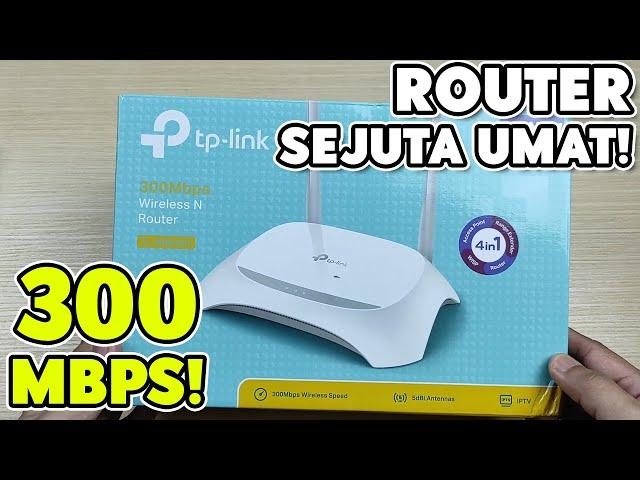 Cara Instalasi & Setting Router Wireless | Unboxing & Review TP-Link TP WR840N