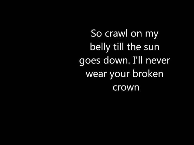 Broken Crown by Mumford and Sons (Lyrics)