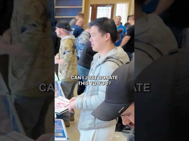 When in doubt, give it away | Pokemon card vendor POV #pokemon #wholesome