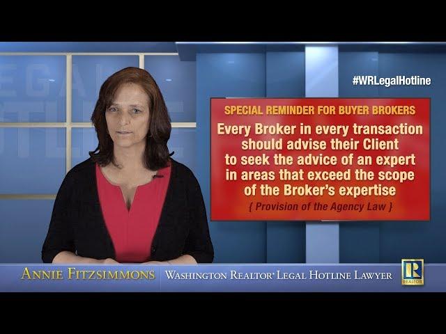 Agency Law Reminder for Buyer Brokers