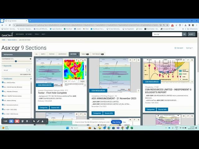 GeoClerk - Digitising tables directly from email alerts