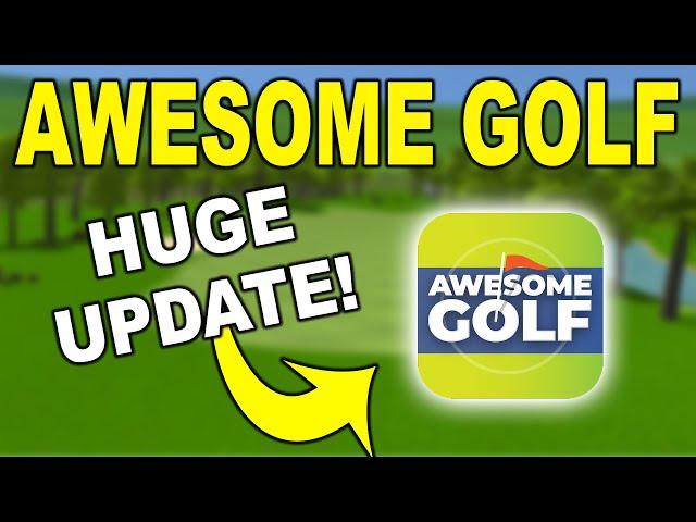 AWESOME GOLF SIMULATOR  - The Update EVERYONE Has Been Waiting For!