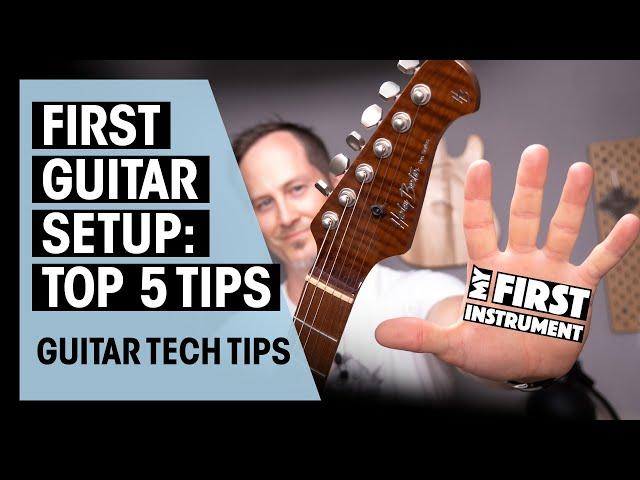 5 Tips for your first Setup | Guitar Tech Tips | Thomann