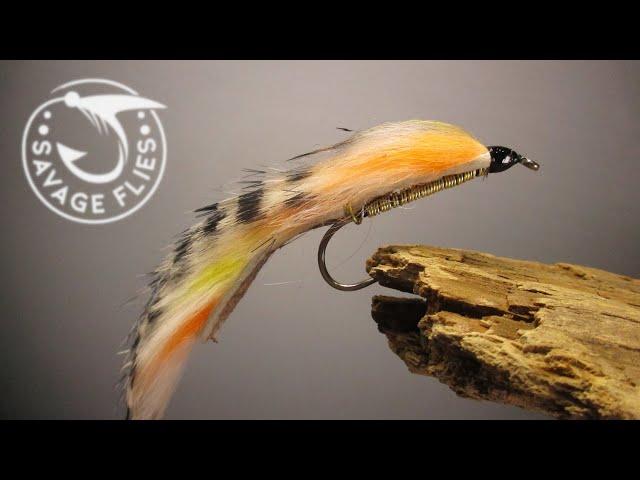 Tying a simple tri-colored Zonker Streamer