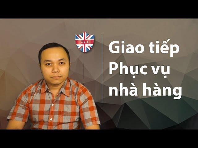 Tiếng Anh dành cho phuc vụ nhà hàng