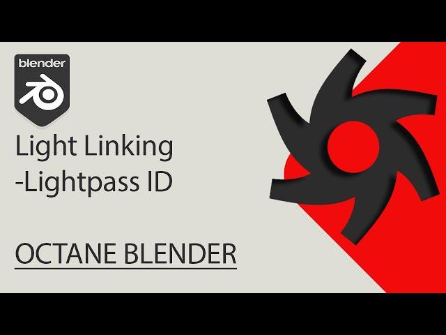 Octane Blender light linking - lightpass id