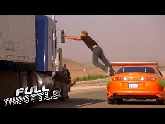 Supra & Civic Epic Truck Heist! | The Fast and The Furious (2001) | Full Throttle