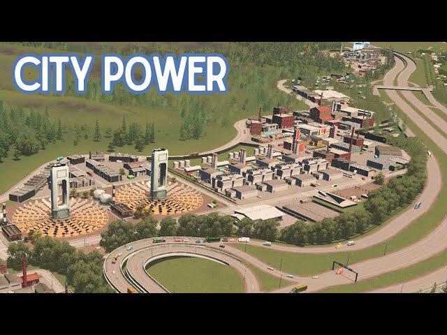 Building a Power Complex in Cider River | Cities Skylines