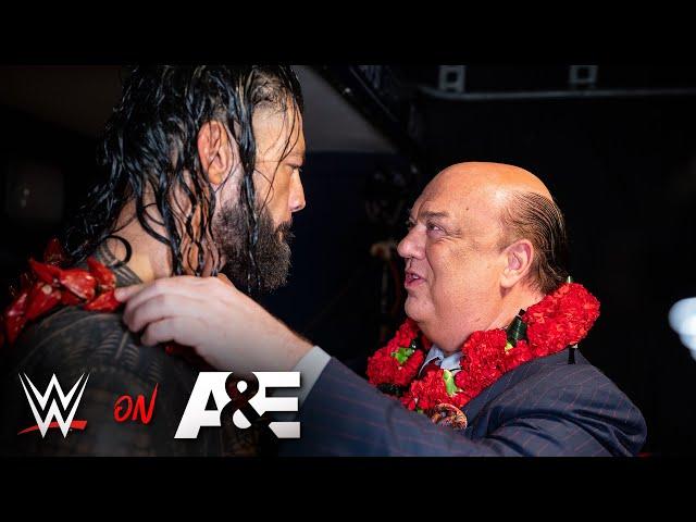 Paul Heyman and Roman Reigns enjoy a special bond: A&E Biography: Legends — Paul Heyman