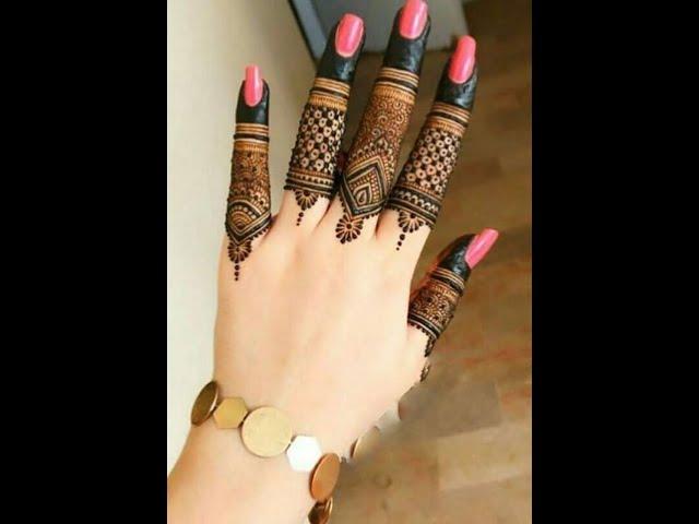 fingers mehndi design 2023 #Short