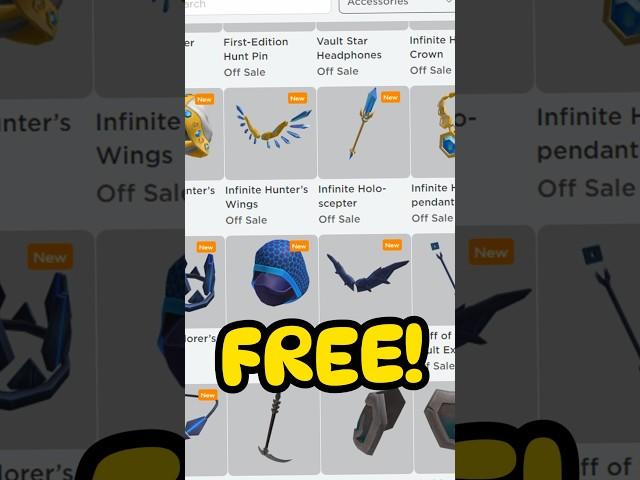 Free The Hunt Items From Roblox!