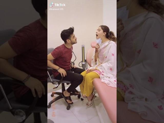 Kanwal Aftab and zulqarnain latest tiktok