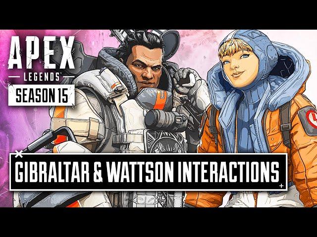 *NEW* Wattson and Gibraltar Interaction Voicelines - Apex Legends Season 15