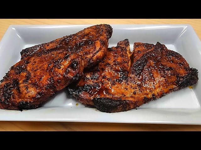 How to Cook the Best Pork Steaks on a Charcoal Grill