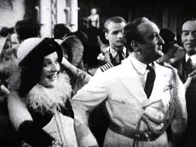 Anna Sten, Hans Albers. Cenas "Bomben auf Monte Carlo", 1931
